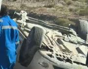 Un herido en un vuelco sobre la Ruta 67, en Neuquén: perdió el control en una maniobra de sobrepaso