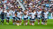 Delirio por la Selección argentina en España: más de 20.000 personas asistieron al entrenamiento del campeón del mundo