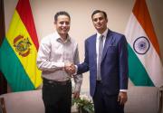 Bolivia y la India fortalecen la cooperación bilateral en transformación digital, salud y seguridad