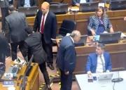 Altercado de senadores con diputado Manouchehri tensionó discusión en el Senado