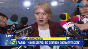 Diputada denuncia abandono de ministerios y pide arraigo para exfuncionarios