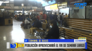 Alta afluencia en la Terminal de Buses de Cochabamba por el fin de semana largo
