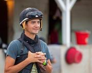 Está de regreso: El jinete Brian Hernández Jr., retornó por todo lo alto luego de su lesión