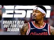 NBA: ¡Bradley Beal fuera por el resto de la temporada!