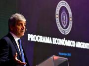 Caputo defiende las bandas cambiarias en la UIA: los empresarios esperan anuncios que no llegaron