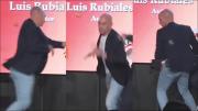 Atacaron a Luis Rubiales mientras presentaba su libro en Madrid: tensión, gritos y huevazos en el evento