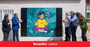 El Municipio acompañó la colocación de un mural por el Día Internacional de la ciencia