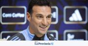Scaloni, antes del partido con Angola: “Messi en principio va a jugar”