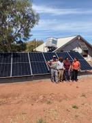 Energías renovables: se instalaron nuevos paneles solares domiciliarios para familias en Añelo