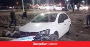 Autovía: joven resultó herida tras choque