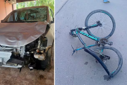Tragedia: una ciclista de 26 años volvía a su casa, la chocó un auto y murió