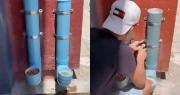 Video: Hombre crea dispensadores de comida y agua para perros callejeros