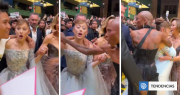 Rápida reacción: Cynthia Erivo protege a Ariana Grande de fan que se abalanzó sobre ella en Singapur