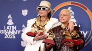 Catriel y Paco Amoroso ganan cinco Latin Grammy: discursos, humor y un beso viral