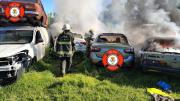 Preocupan los reiterados incendios de autos en el depósito judicial de Don Orione