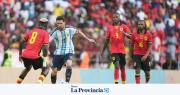 Argentina le ganó a Angola en el último partido del año