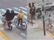 Violento intento de robo en Palermo: una joven rusa se defendió y atraparon a los motochorros