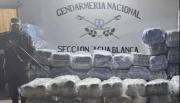 Secuestraron 178 kilos de marihuana y 670 kg de coca