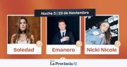 FNS 2025: qué show traerán Soledad, Emanero y Nicki Nicole