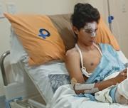 José “Pinturita” Aramayo se recupera tras exitosa cirugía luego de accidente en la Doble Chaguaya