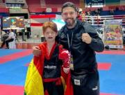 Josué Castedo consigue Oro para Bolivia en el Sudamericano WAKO 2025