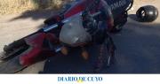 Un motociclista murió luego de chocar contra un sifón de riego en Pocito