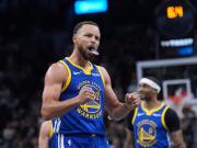 Stephen Curry se despachó con 49 puntos e igualó un récord imposible de Michael Jordan en un triunfazo de Golden State Warriors por la NBA Cup