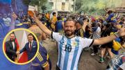 Un candidato presidencial polaco vivió el Superclásico: El fútbol no ofrece nada mejor que un Boca Juniors contra River Plate