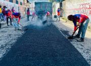 Plan de asfaltado Naguanagua Te Quiero llegó a Barrio Unión Norte