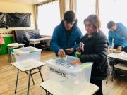 Más de 160 personas han votado en el único local habilitado en Puerto Williams