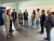 Autoridades Verifican Preparación Del Liceo BernardoO’Higgins Para Jornada Electoral En Tarapacá