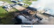 Comienzan las pericias tras el incendio en Ezeiza