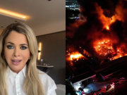 El drama de Alejandra Maglietti tras el incendio en Ezeiza