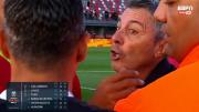 Te voy a romper todo: El fuerte cruce del Frank Kudelka, ex DT de la U, con el árbitro en el duelo de Huracán con Barracas