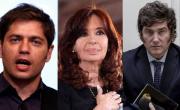 Encuestas 2025: Kicillof, Milei o Cristina Kirchner, en dónde les va mejor en el Conurbano