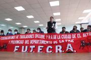 Afiliados a FUTECRA mantienen estado de emergencia y piden reunión con el presidente Rodrigo Paz