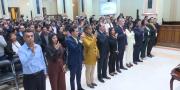 Vicepresidente posesiona a seis de nueve supraestatales, faltan de Cochabamba, Potosí y Chuquisaca