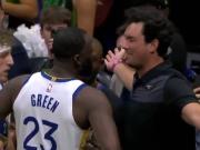 La tensión estalla: Draymond Green amenaza a un fanático de los Pelicans en cruce de palabras