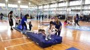 La Educación Física Infantil tuvo su cierre en el Gimnasio municipal Nº 2
