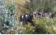 Accidente en la carretera Cochabamba-Santa Cruz deja el saldo de una mujer fallecida y cuatro heridos
