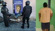 Delincuentes armados robaron una moto: la Policía la recuperó en media hora