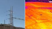 Drones anticipan eventuales problemas en la red eléctrica