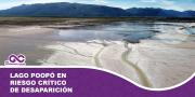 Lago Poopó en riesgo crítico de desaparición