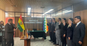 Ministro de Hidrocarburos posesiona a tres viceministros y a un nuevo titular de Ende