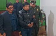 Juan Carlos Huarachi es enviado a la cárcel de San Pedro por seis meses