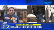 Cochabamba activa alerta por lluvias y despliega personal para atención permanente