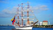 Buque Escuela Simón Bolívar llega a Maracaibo para celebrar a la Virgen de Chiquinquirá