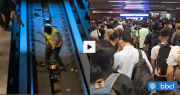 Metro de Santiago suspende servicio en siete estaciones de Línea 1 por un elemento en la vía