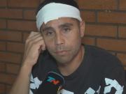 Le dieron el alta al hombre que le clavaron una llave en el cráneo durante un partido de fútbol femenino