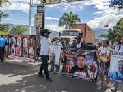 Familiares de colombianos detenidos en Venezuela protestaron para exigir su libertad inmediata